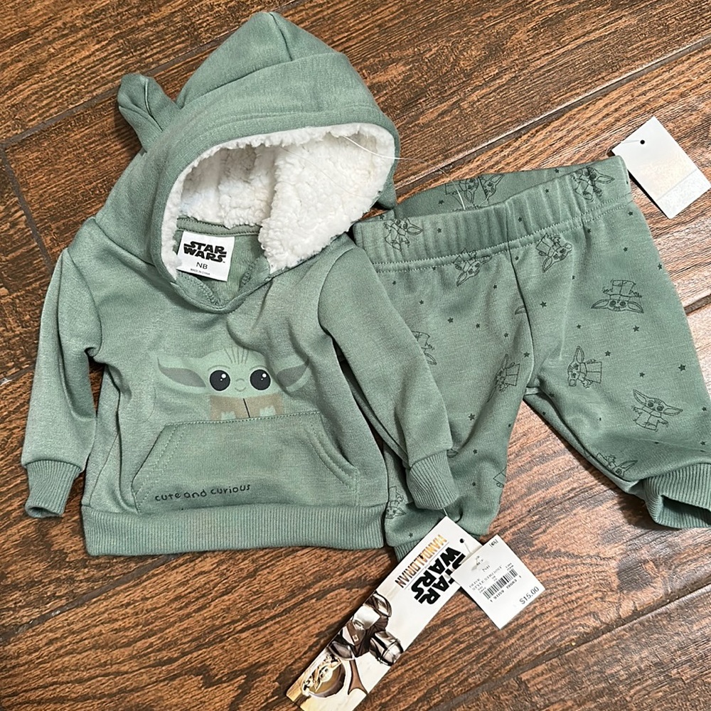 Star Wars baby yoda outfit